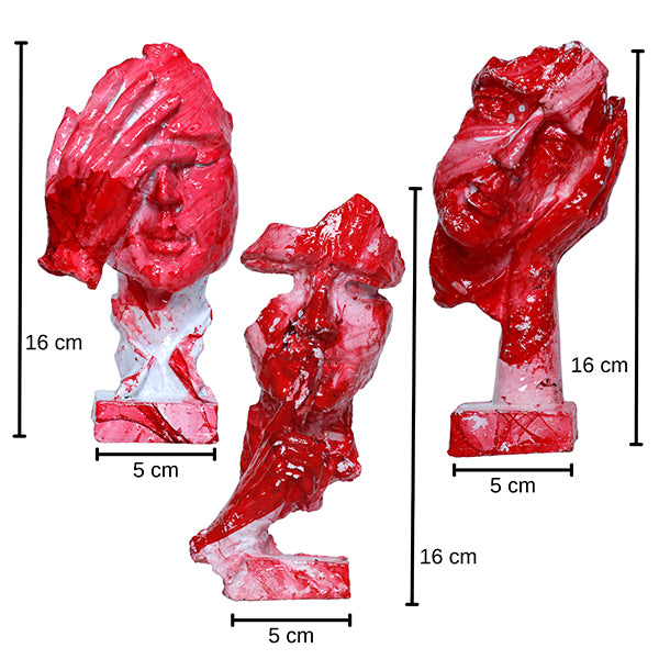 Human Faces Showpiece