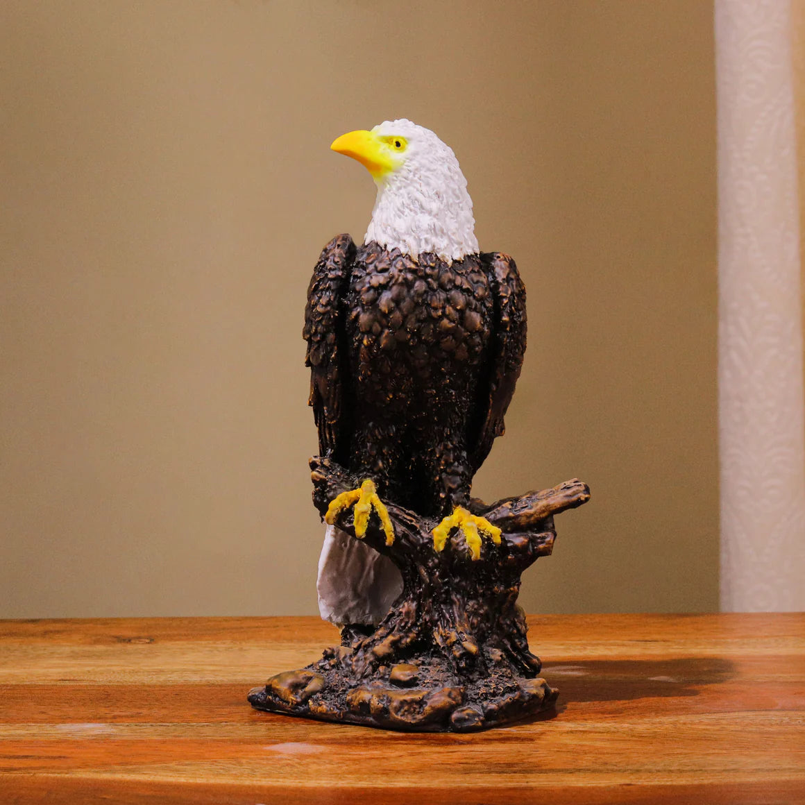 Majestic Bald Eagle Statue for Home & Office Decor