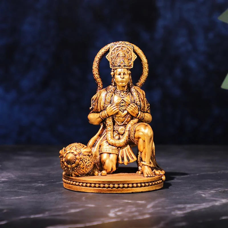 Resin Hanuman Idol for Car Dashboard