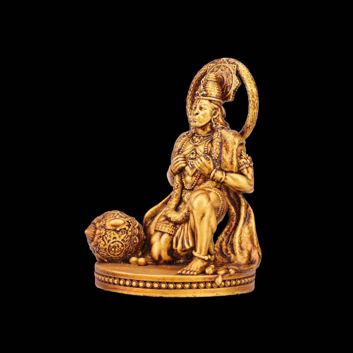 Resin Hanuman Idol for Car Dashboard