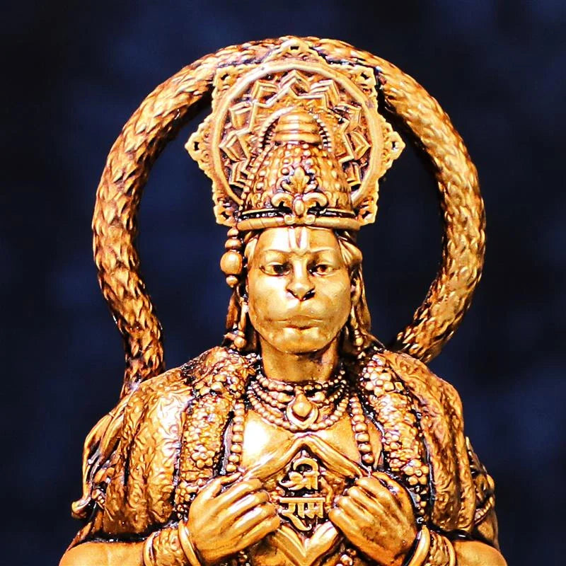 Resin Hanuman Idol for Car Dashboard