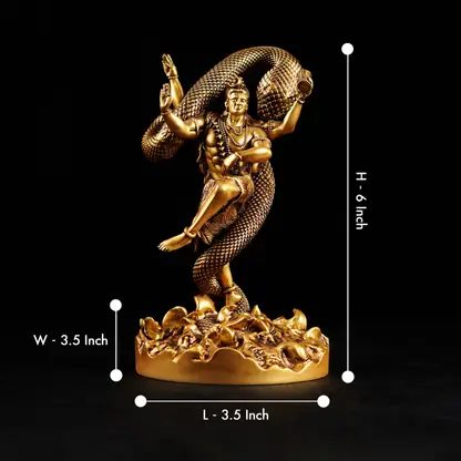 Lord Shiva Natraj with Naag Statue