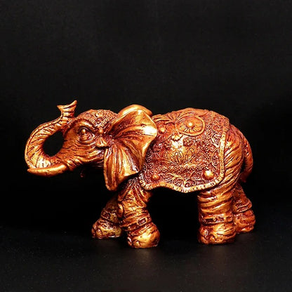 Golden Elephant Showpiece for Home Decor