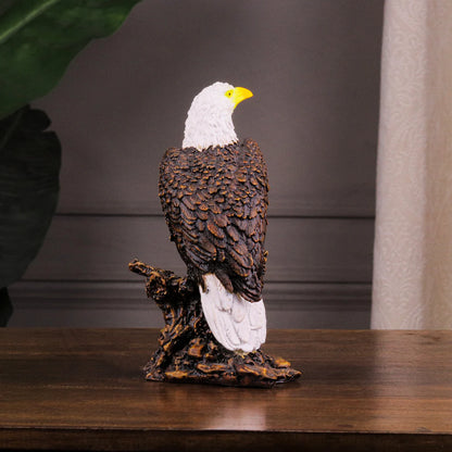 Majestic Bald Eagle Statue for Home & Office Decor