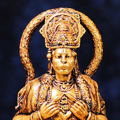 Resin Hanuman Idol for Car Dashboard